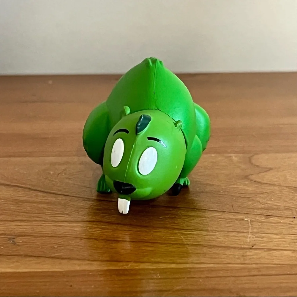 DC Teen Titans Go‎ Beast Boy Beaver Green Vinyl Mini Figure Collectible Toy